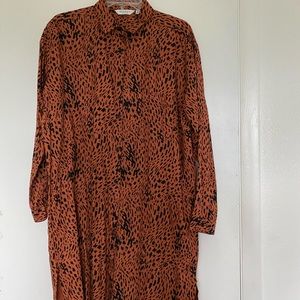 Sparkz button up dress size medium